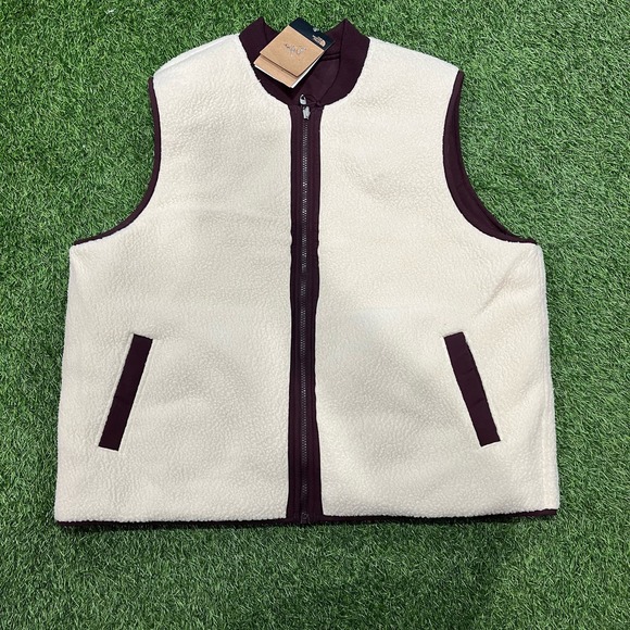 NWT The North Face Cuchello Reversible Insulated Vest Root Brown - Picture 4 of 6